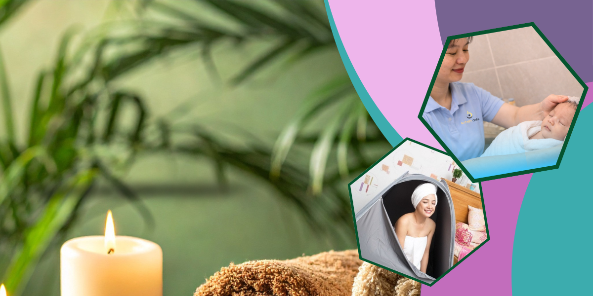 chăm sóc mẹ và bé sau sinh