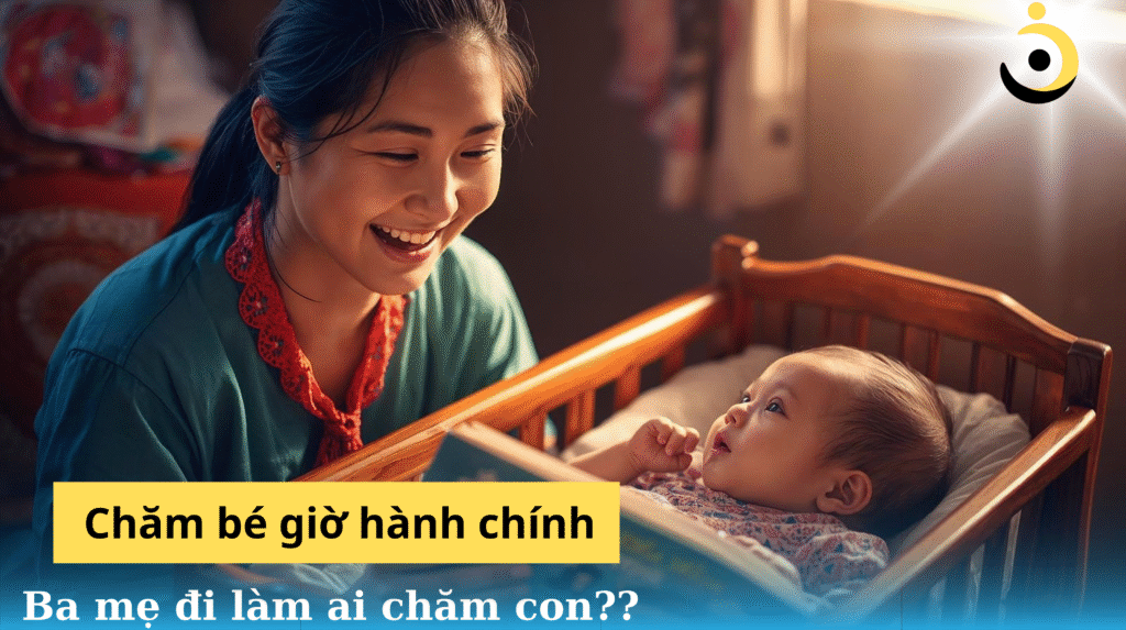 Chăm bé giờ hành chính
