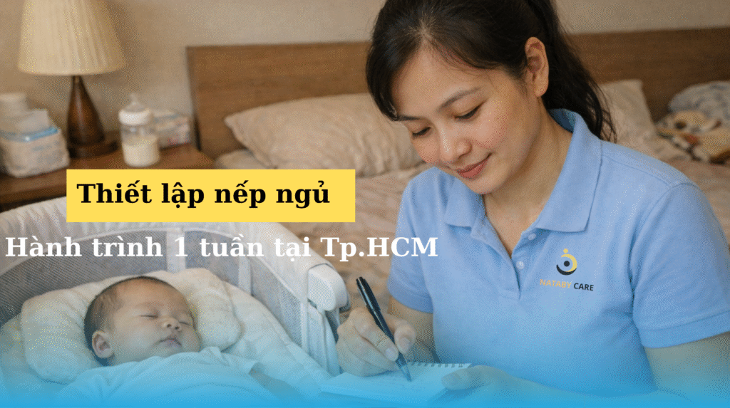 Hành trình thiết lập nếp ngủ