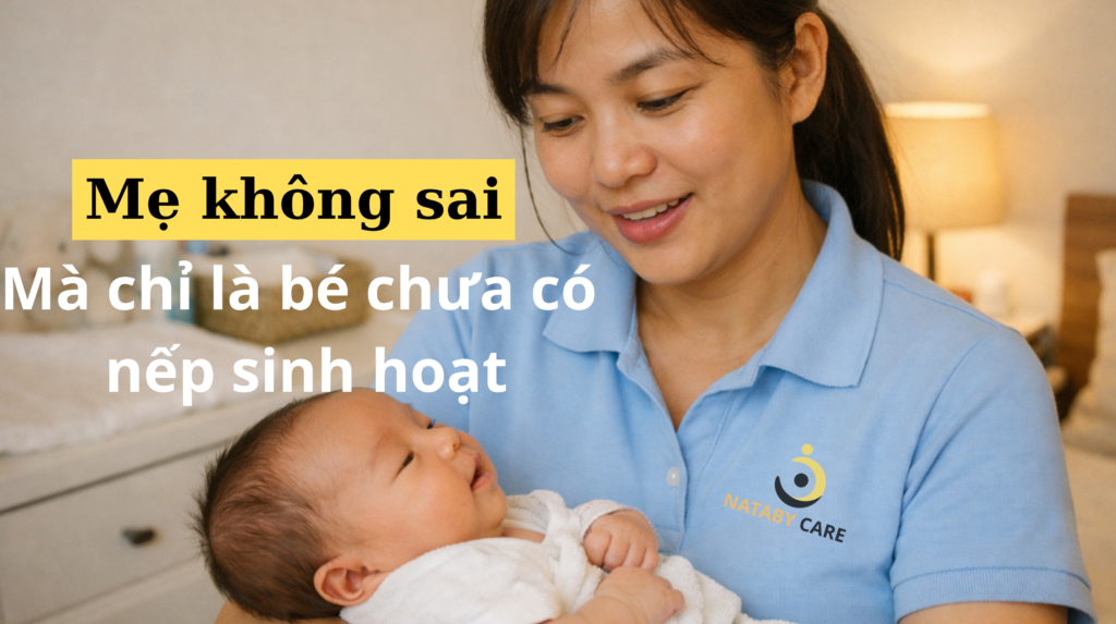 Bảo mẫu chăm bé tại nhà