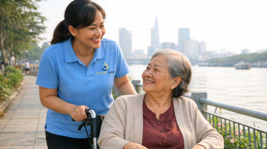 chăm sóc người cao tuổi tại nhà