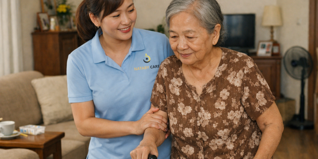 Hỗ trợ ông bà đi lại