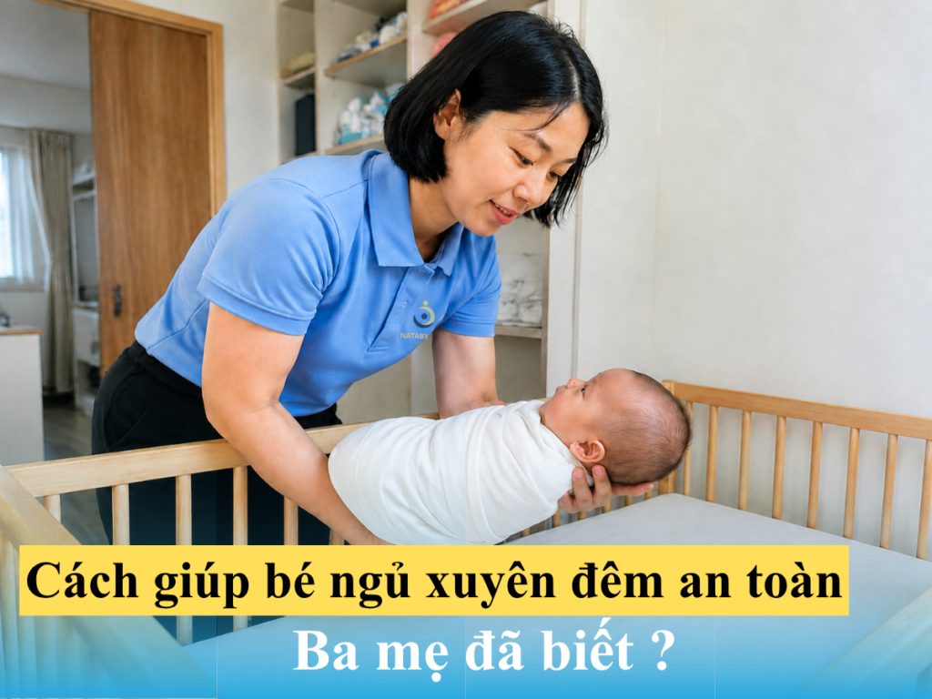 Bé ngủ an toàn