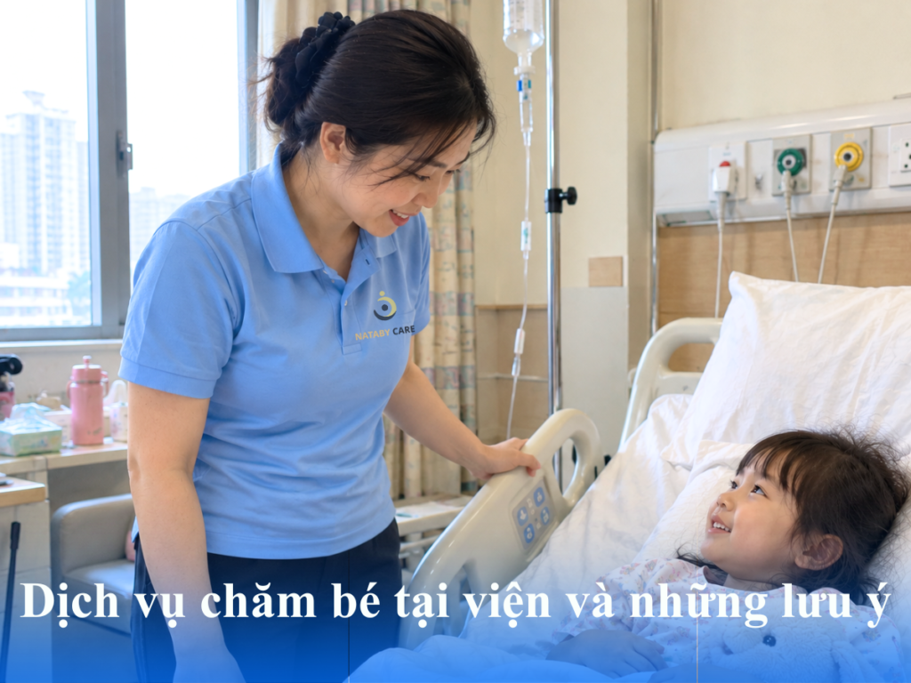 Chăm bé tại viện