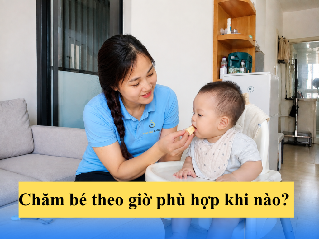 chăm bé theo giờ